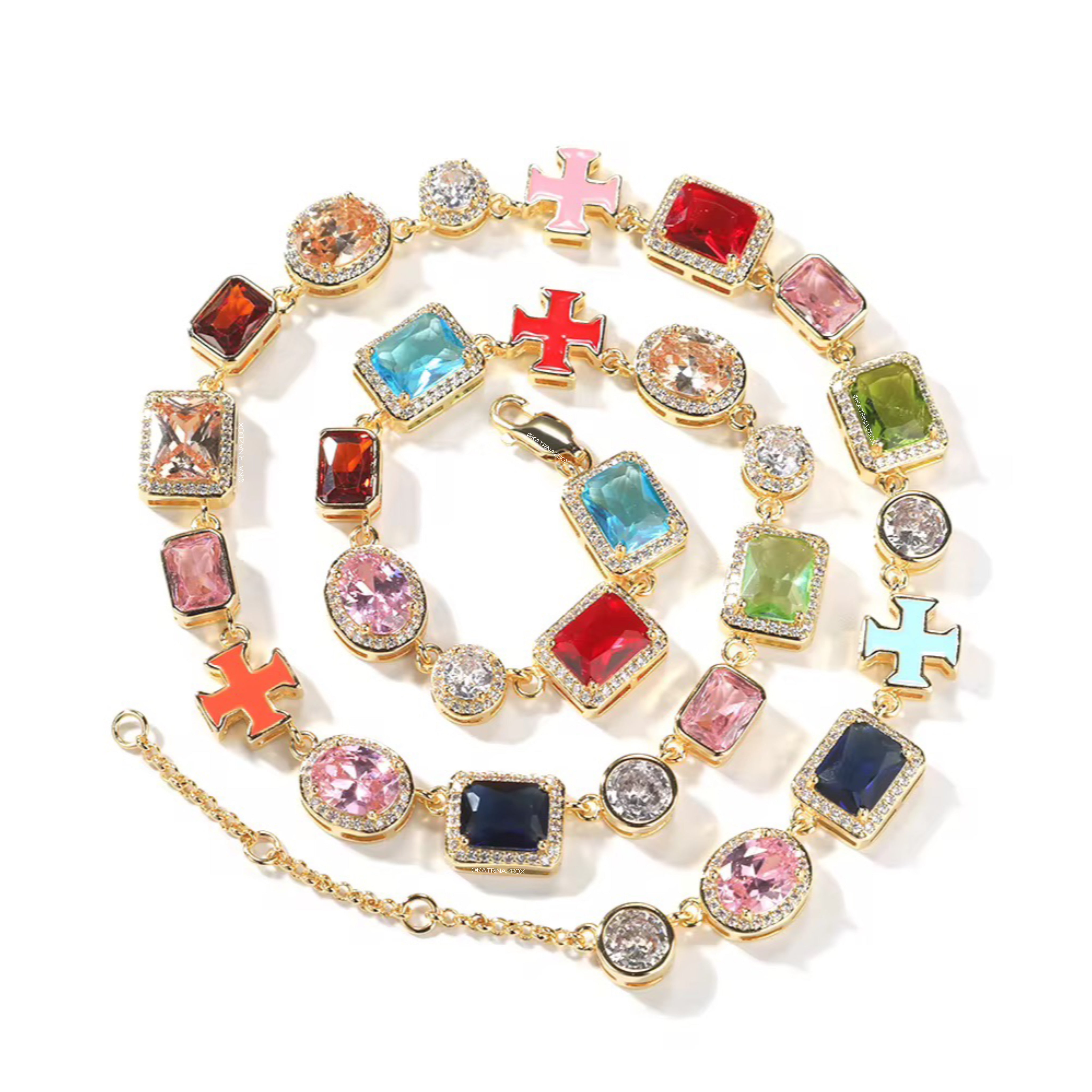 MULTICOLOR GEMSTONE | NECKLACE – Katrinaz Box