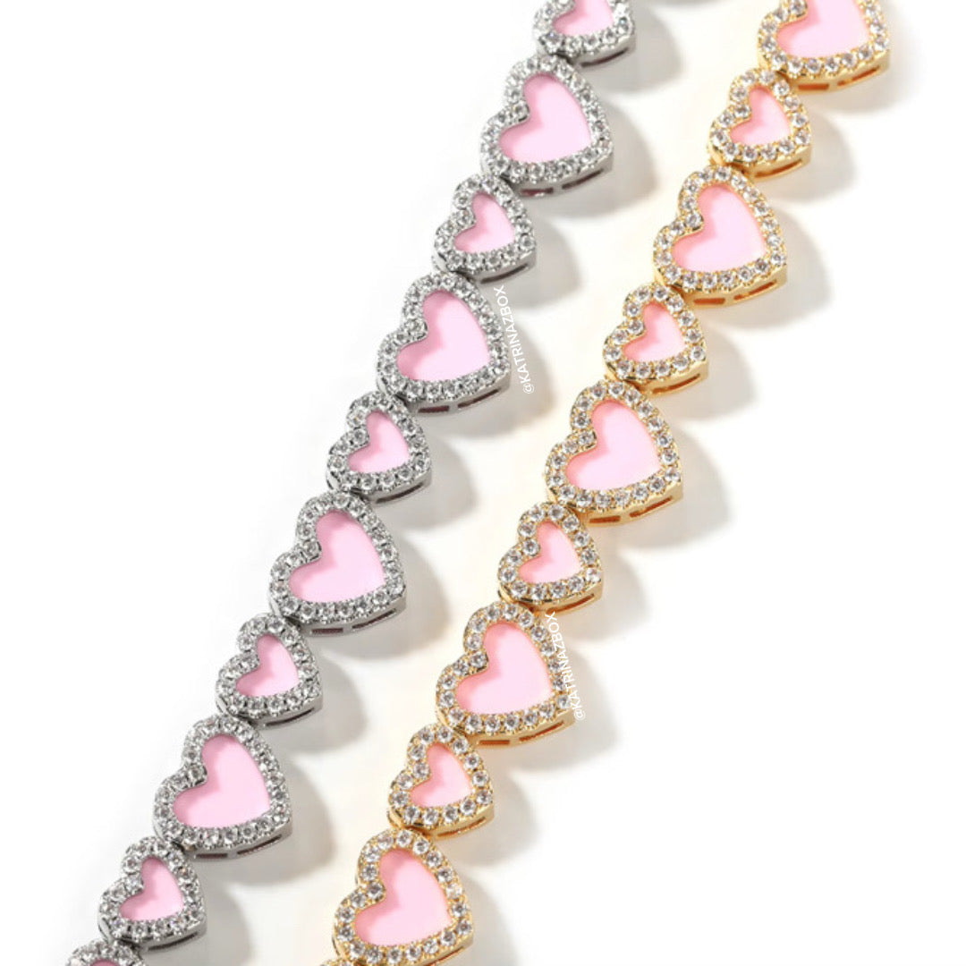 PINK HEART BRACELET | KIDS