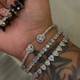 CASHMERE HEART BRACELET SET