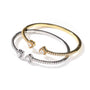 CLASSY HEART BANGLE