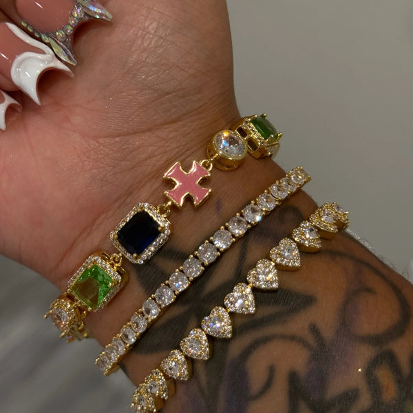 GEMSTONE BRACELET SET