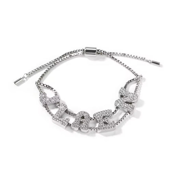 ADJUSTABLE NAME BRACELET
