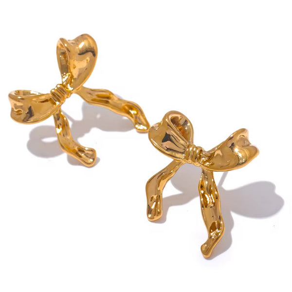 AMARA BOW EARRINGS