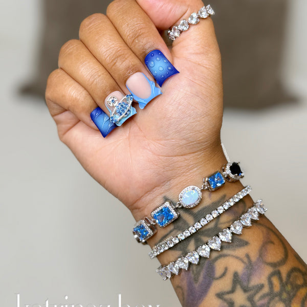 BLUE CRUSH BRACELET SET