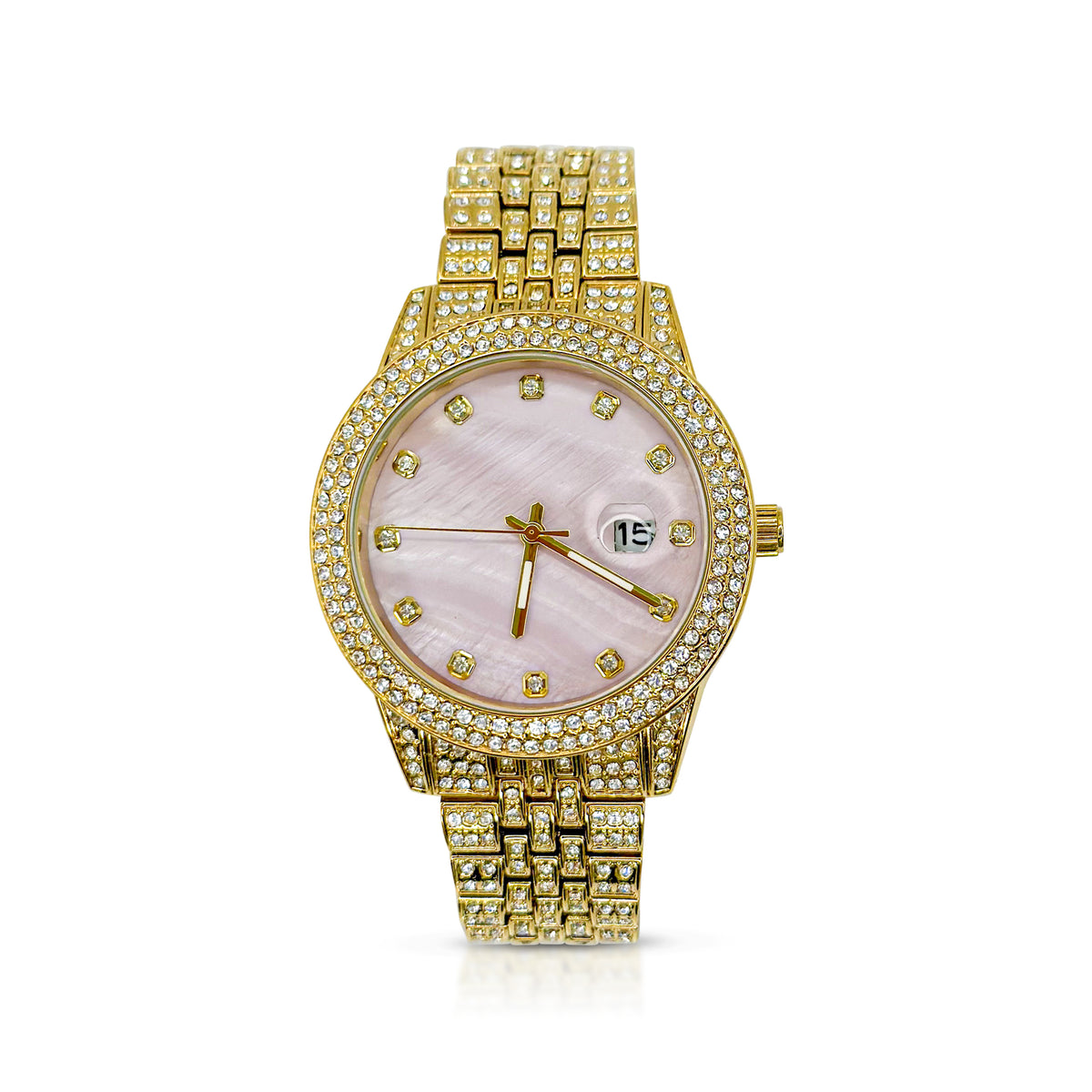 MARBLE STONE WATCH | GOLD