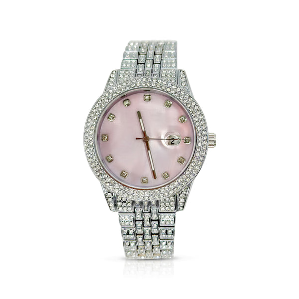 MARBLE STONE WATCH | SILVER