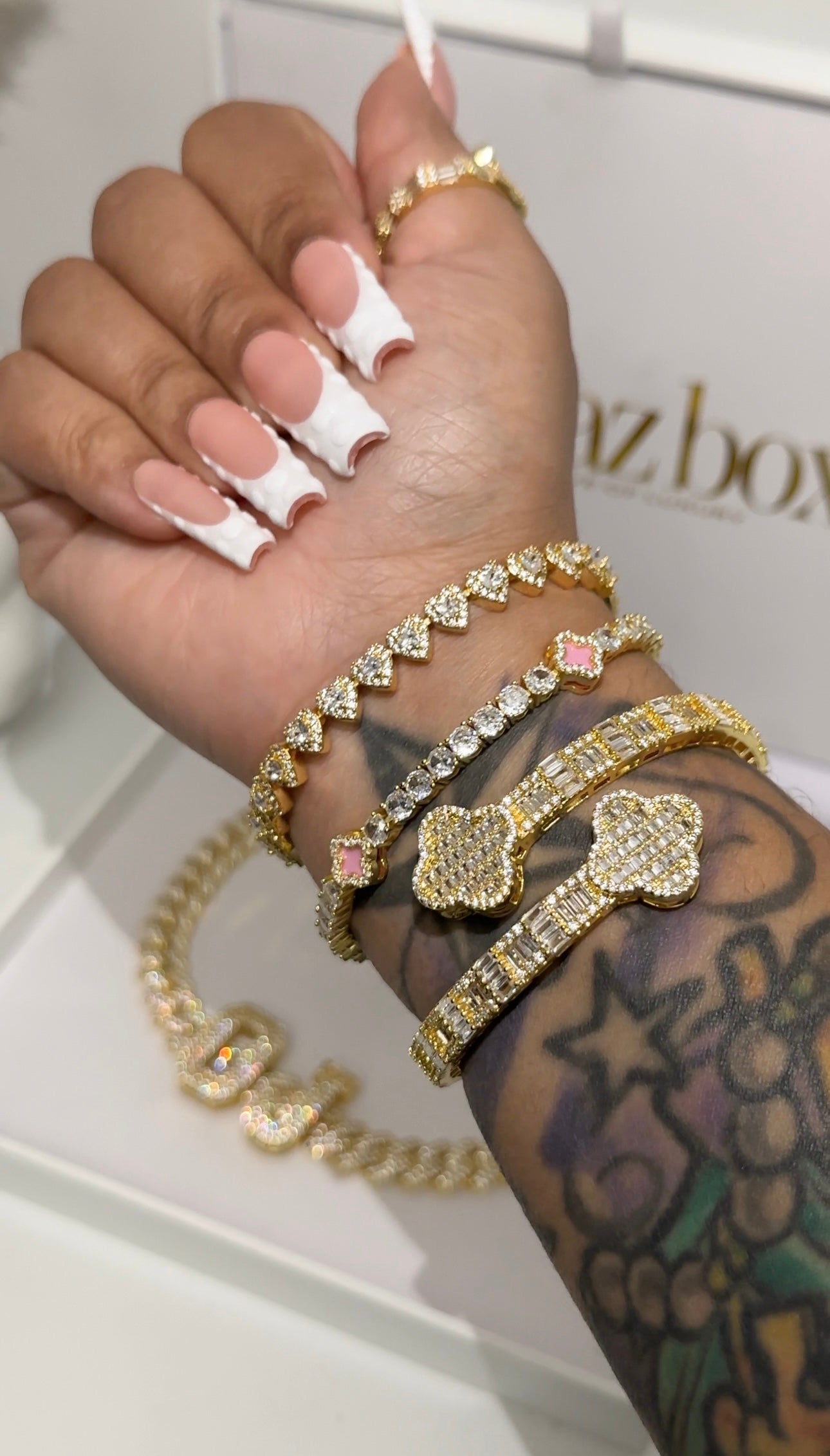 【LAZY DAWN】mini box chain couple bracelet B026〜2021夏コレ Amazon.com: LiQunSweet 5 Pcs Brass Metal Slider Box Chains