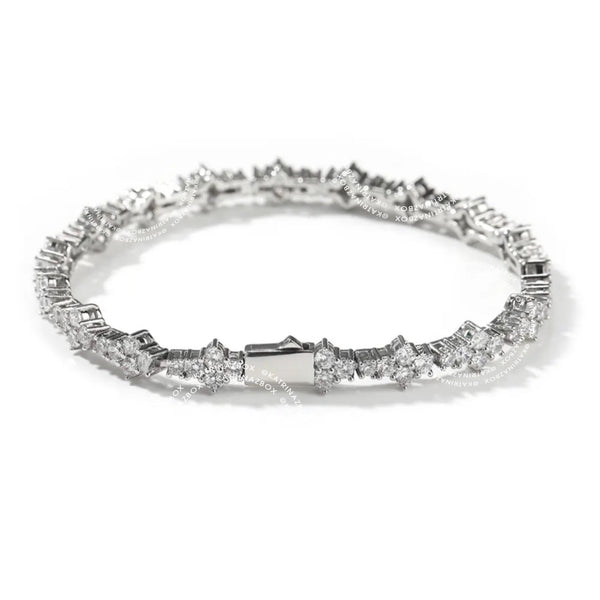 HONEYCOMB TENNIS BRACELET
