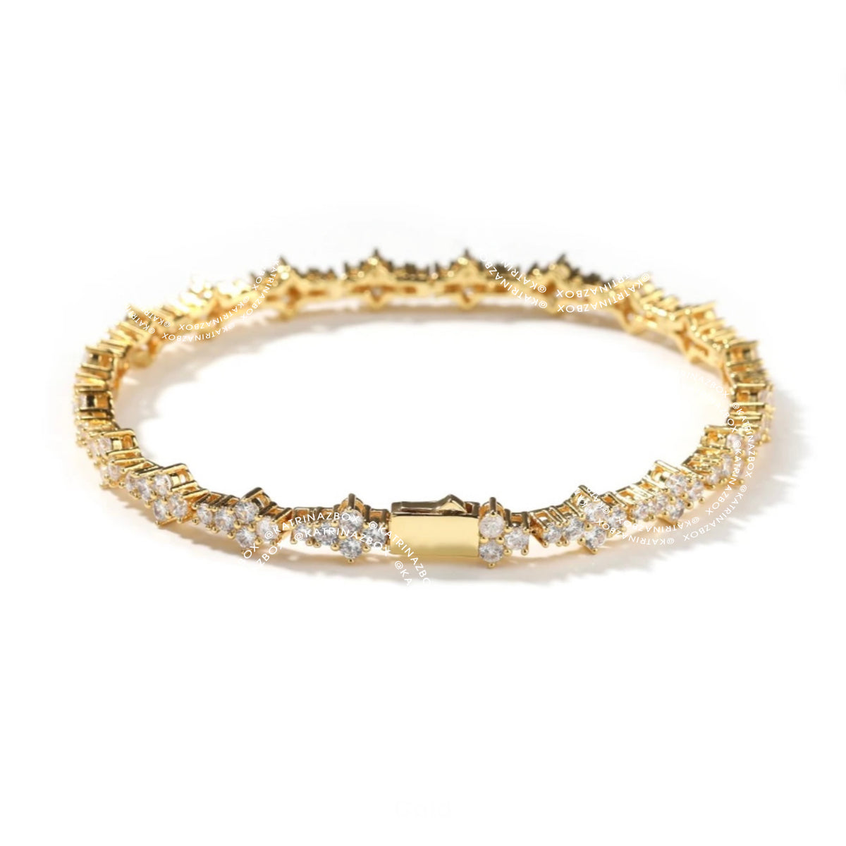 HONEYCOMB TENNIS BRACELET