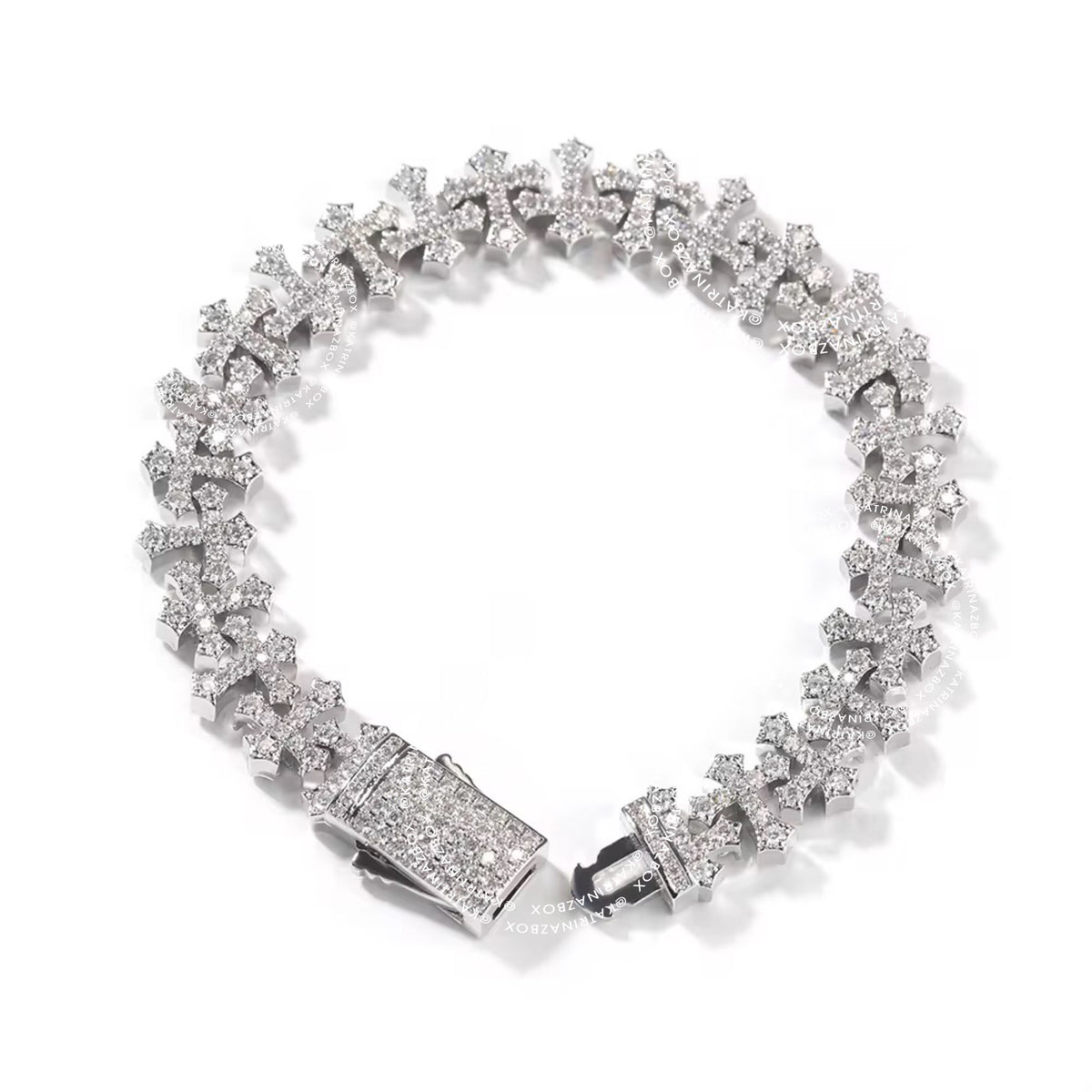 MINI CROSS TENNIS BRACELET