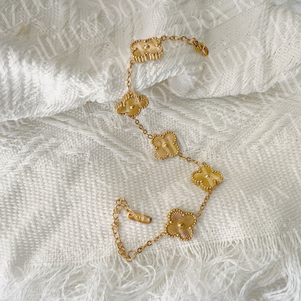 CLASSIC CLOVER LINK BRACELET | SOLID
