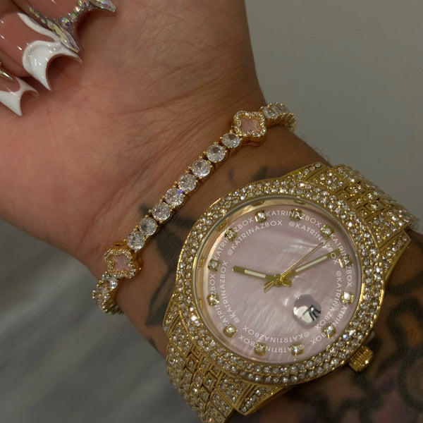 THE PEARLY PINK WATCH SET