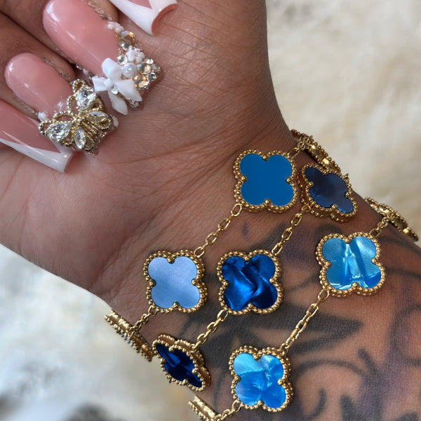 BLUE TRIO BRACELET SET