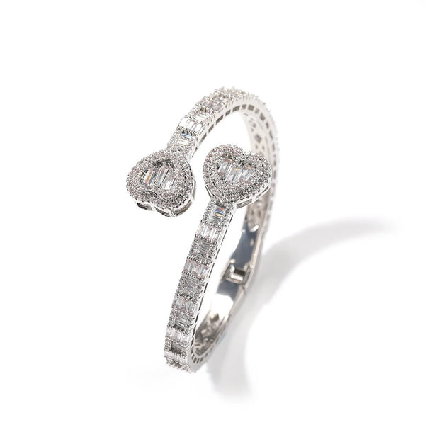 HEART CUFF BANGLE