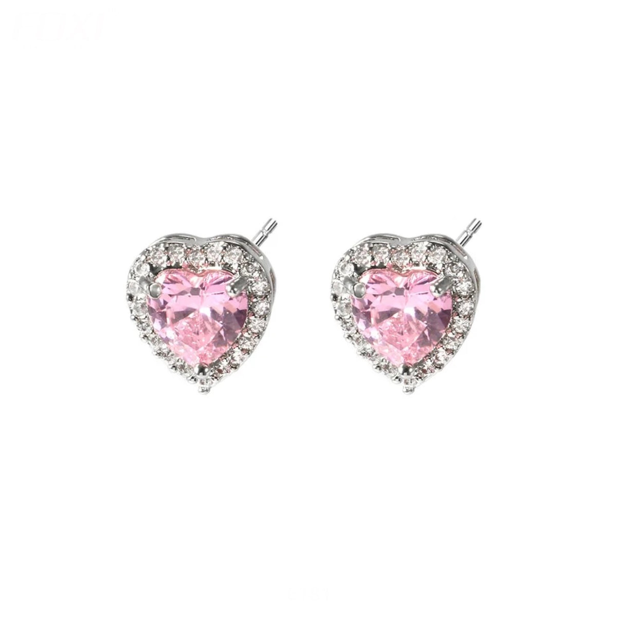 MINI HEART STUD EARRINGS