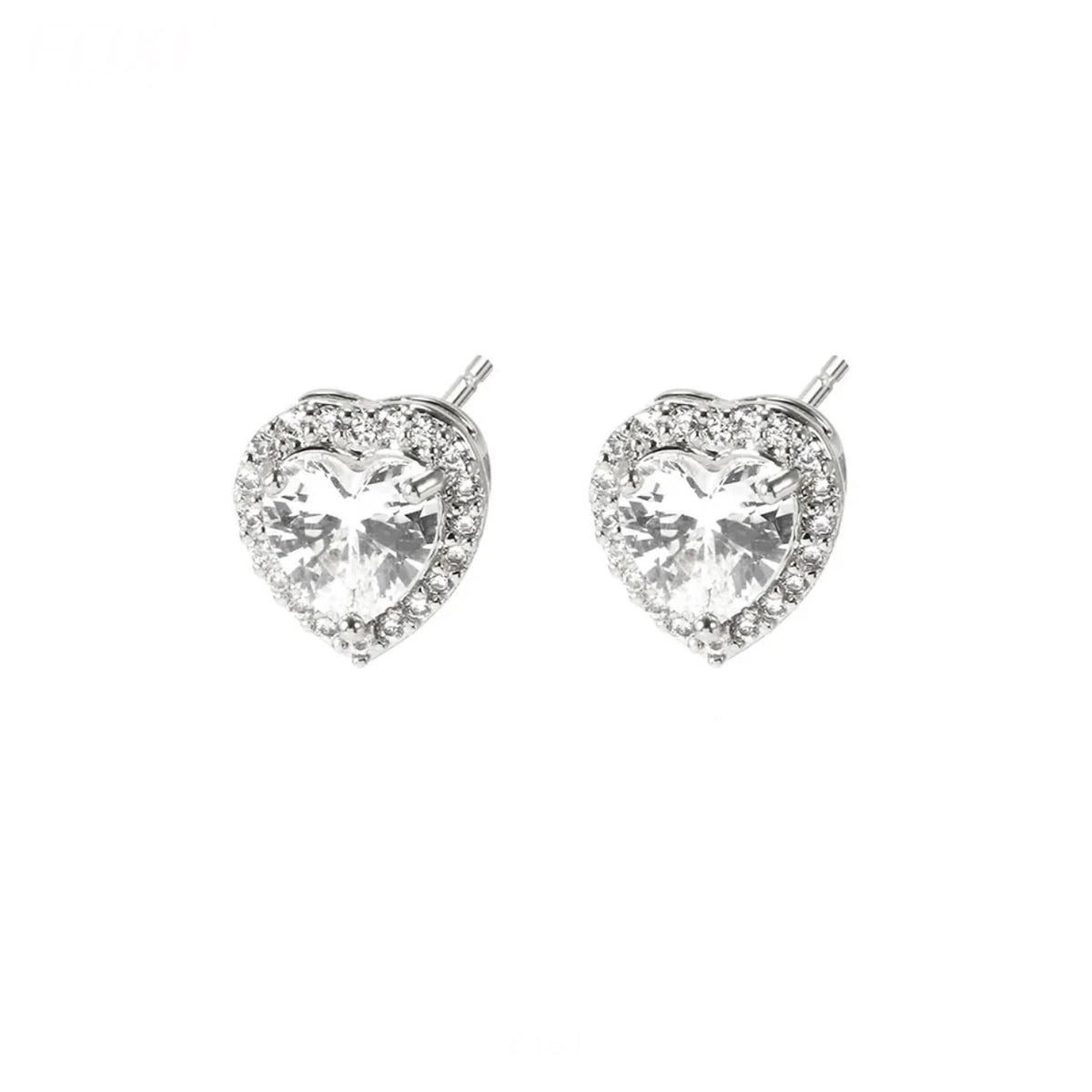 MINI HEART STUD EARRINGS