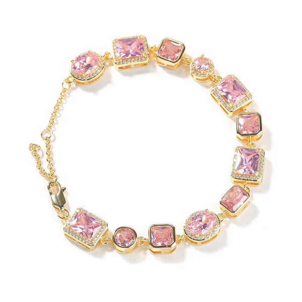 SERENITY PINK GEMSTONE BRACELET