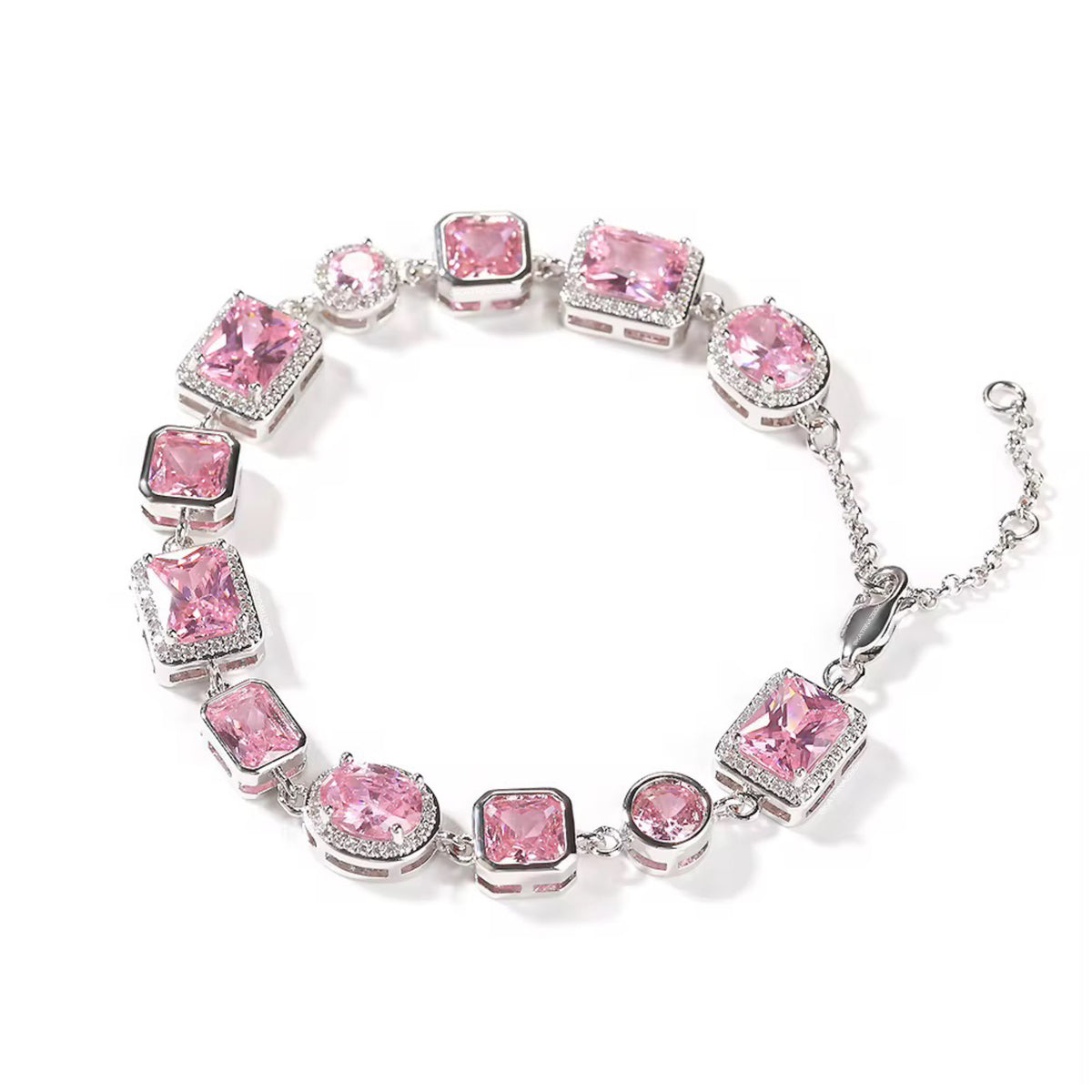 SERENITY PINK GEMSTONE BRACELET
