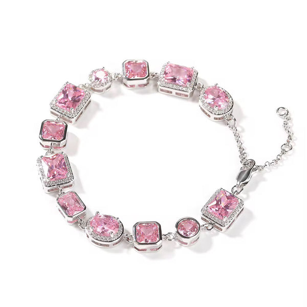 SERENITY PINK GEMSTONE BRACELET