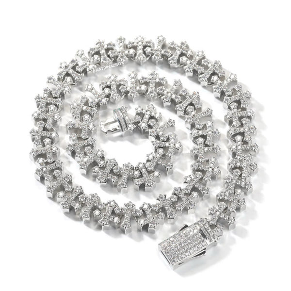 MINI CROSS | TENNIS NECKLACE