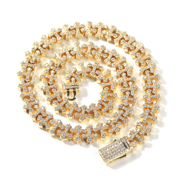 MINI CROSS | TENNIS NECKLACE