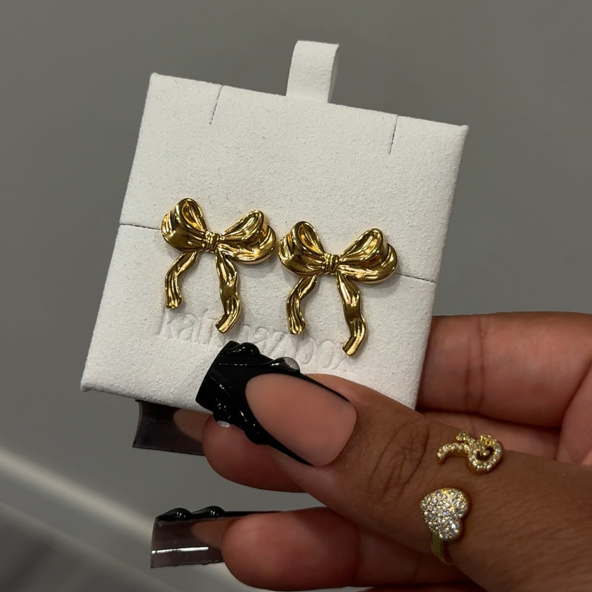 AMARA BOW EARRINGS