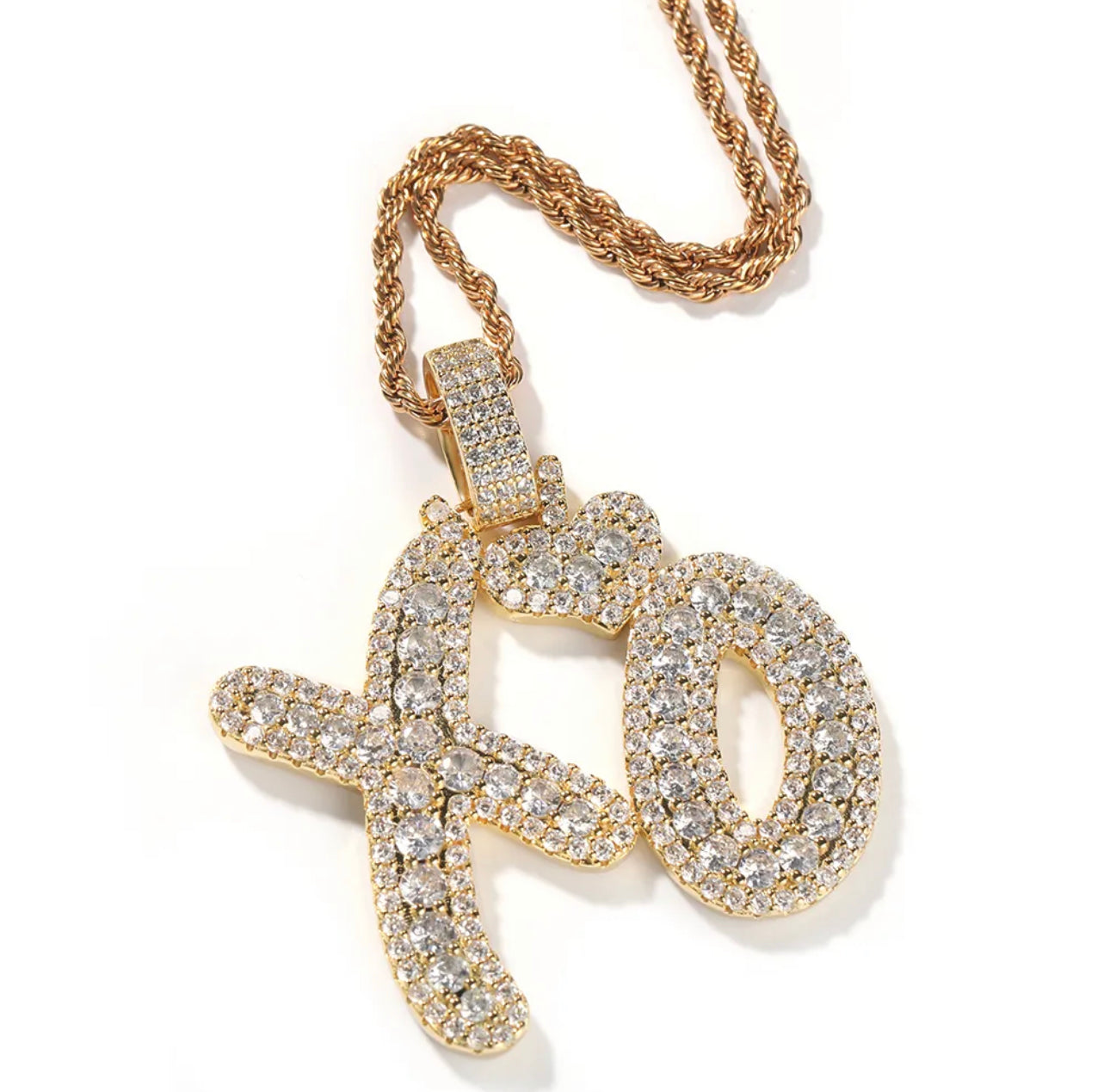 Iced out sale xo chain